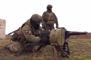 Binh sĩ Nga trên chiến trường.