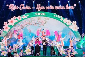 Tiết mục văn nghệ đặc sắc tại lễ hội.