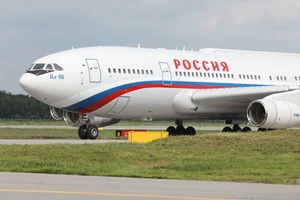 Máy bay Ilyushin Il-96 của Nga.