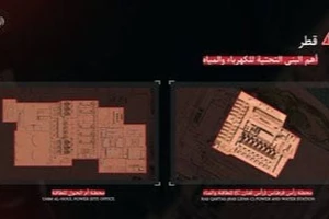 Một trong những mục tiêu trong khu vực vừa được Iran công bố sẽ tấn công trả đũa.