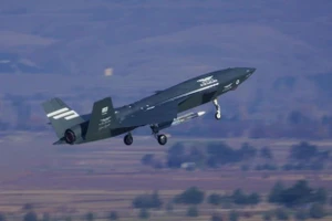 Máy bay chiến đấu không người lái Bayraktar Kizilelma của thổ Nhĩ Kỳ.