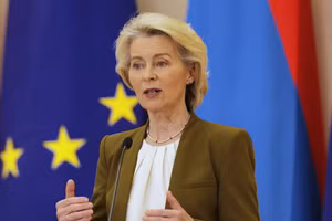 Chủ tịch EC Ursula von der Leyen.