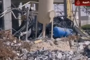 Thành phố công nghiệp Ras Laffan ở Qatar bị hư hại nghiêm trọng sau một cuộc tấn công tên lửa của Iran.