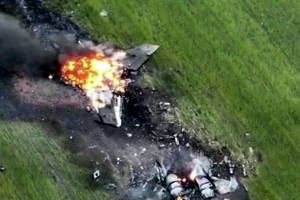 Chiến đấu cơ MiG-29 Ukraine rơi khi đang thực hiện nhiệm vụ chiến đấu.
