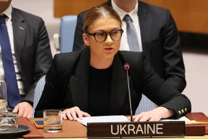 Phó Đại diện thường trực của Ukraine tại LHQ, Khristina Gayovyshyn.