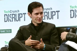 Nhà sáng lập và CEO Pavel Durov của mạng xã hội Telegram.