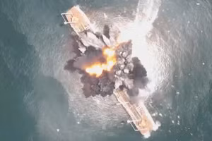 UAV của Nga đánh chìm một tàu ​​chiến của Ukraine ở Biển Đen.