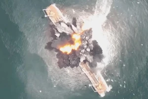 UAV của Nga đánh chìm một tàu ​​chiến của Ukraine ở Biển Đen.