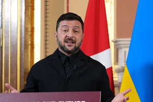 Tổng thống Ukraine Vladimir Zelensky.
