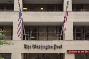 Trụ sở tờ báo The Washington Post tại Washington, DC.