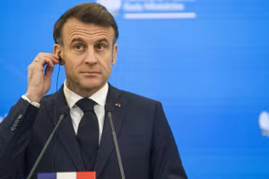 Tổng thống Pháp Emmanuel Macron.