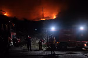 Trong những ngày qua, miền tây Thổ Nhĩ Kỳ chìm trong biển lửa do cháy rừng. 