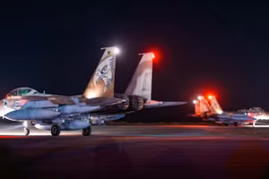 Các máy bay chiến đấu của Israel.