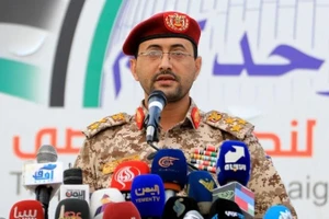 Phát ngôn viên quân sự của Houthi, Yahya Saria.