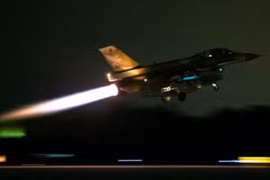 Chiến đấu cơ Israel xuất kích tấn công mục tiêu ở Syria.