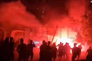 Bạo lực bùng phát trên khắp Serbia, ngày 14/8/2025.