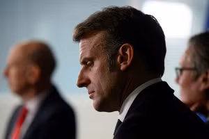 Tổng thống Pháp, Emmanuel Macron.