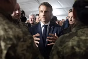 Tổng thống Pháp Emmanuel Macron.