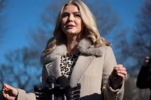 Thư ký báo chí Nhà Trắng Karoline Leavitt.