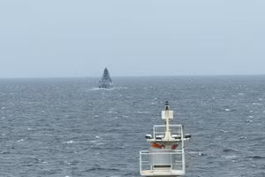 Tàu chở dầu mang cờ Ấn Độ đi qua eo biển Hormuz an toàn, ngày 24/3/2026.