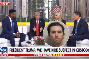 Tổng thống Mỹ Donald Trump tuyên bố nghi phạm ám sát nhà hoạt động bảo thủ Charlie Kirk bị bắt giữ, ngày 12/9/2025.