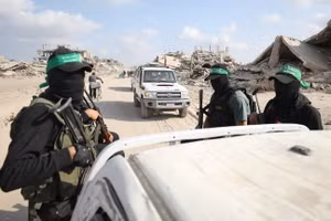 Các tay súng Hamas.