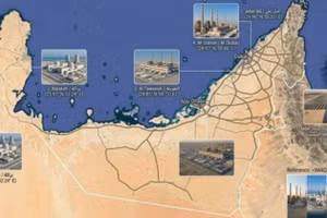 Iran chính thức công bố danh sách các mục tiêu chiến lược ở UAE để tấn công tên lửa.