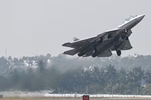 Máy bay chiến đấu Su-57 của Nga.