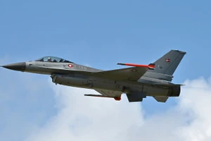 Chiến đấu cơ F-16 của Không quân Hoàng gia Đan Mạch.