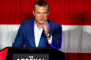 Bộ trưởng Chiến tranh Mỹ Pete Hegseth