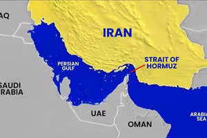 Eo biển Hormuz.