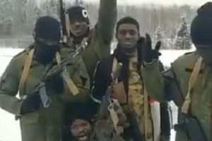 Lính đánh thuê chiến đấu ở Ukraine.