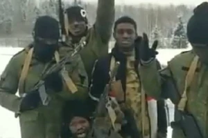 Lính đánh thuê chiến đấu ở Ukraine.