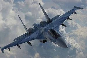 Chiến đấu cơ Su-35 của Nga.