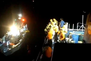 Phà chở hơn 350 người bị lật úp và chìm nghỉm ở miền nam Philippines, ngày 26/1/2026.