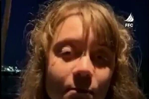 Nhà hoạt động vì khí hậu Greta Thunberg - người có mặt trên con tàu đang trên đường tới Gaza.