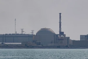Nhà máy điện hạt nhân Bushehr ở Iran.