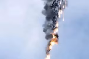 Phòng không Nga bắn hạ một máy bay chiến đấu F-16 của lực lượng Ukraine ở vùng Sumy, ngày 19/3/2025.