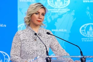 Người phát ngôn Bộ Ngoại giao Nga Maria Zakharova.