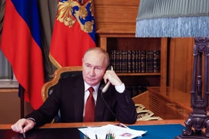 Tổng thống Nga Vladimir Putin.