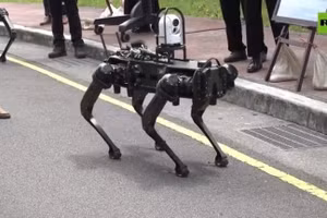 NCSIST ra mắt "chó robot" tại Đài Bắc, ngày 2/6/2026.