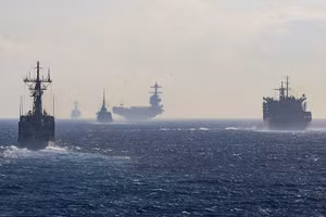 Mỹ đang tăng cường lực lượng quân sự quy mô lớn đến Trung Đông.