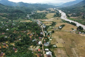 Diện mạo nông thôn mới xã Chiềng Sơ ngày càng phát triển.