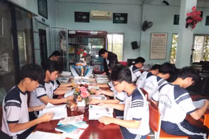 Sau sáp nhập, ngành Giáo dục Vĩnh Long đứng trước những thách thức và cơ hội lớn cho việc đổi mới quản lý và nâng cao chất lượng giáo dục. Ảnh: Minh Hoàng.