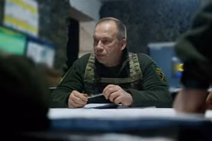 Tổng Tư lệnh các lực lượng vũ trang Ukraine, tướng Oleksandr Syrskyi.