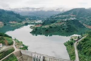 Hồ chứa nước bản Mòng, xã Hua La, TP Sơn La.