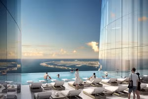 Ciel Hotel - khách sạn cao nhất thế giới dự kiến mở cửa vào cuối năm nay.