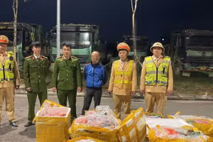 Tang vật được lực Công an thu giữ.