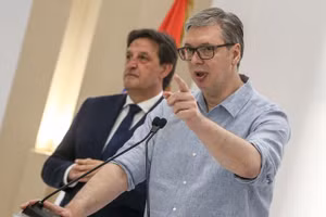 Tổng thống Serbia Aleksandar Vucic.