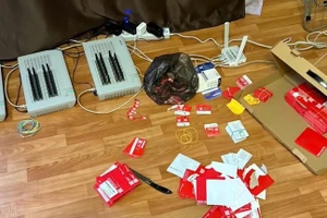 FSB thu giữ các thiết bị SIM-box bất hợp pháp.